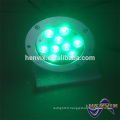 IP68 RGB color changing underwater light show, SS underwater light fixture